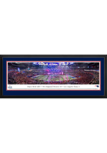 Blakeway Panoramas New England Patriots Super Bowl LIII Champions Celebration Deluxe Framed Post..