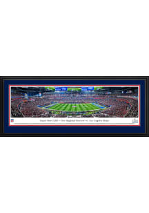 Blakeway Panoramas New England Patriots Super Bowl LIII Kickoff Deluxe Framed Posters