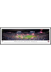 Black Ohio State Buckeyes 2019 Rose Bowl Champions Standard Framed Posters