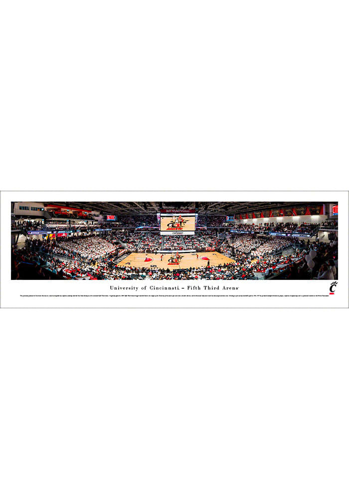 Blakeway Panoramas Cincinnati Bearcats Basketball Unframed Poster