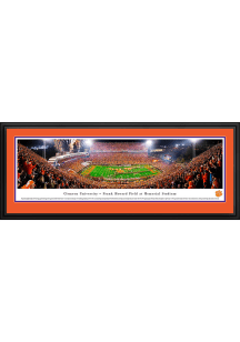 Blakeway Panoramas Clemson Tigers Football 50 Yard Line Deluxe Framed Posters