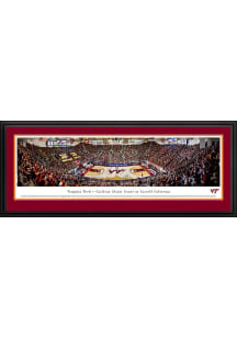 Blakeway Panoramas Virginia Tech Hokies Basketball Deluxe Framed Posters