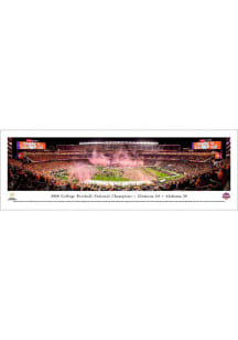 Blakeway Panoramas Clemson Tigers 2018 College Football National Champions Unframed Poster