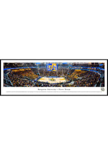 Blakeway Panoramas Marquette Golden Eagles Basketball 1st Game at Fiserv Forum Standard Framed P..