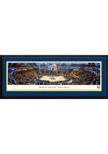 Blakeway Panoramas Marquette Golden Eagles Basketball 1st Game at Fiserv Forum Deluxe Framed Pos..