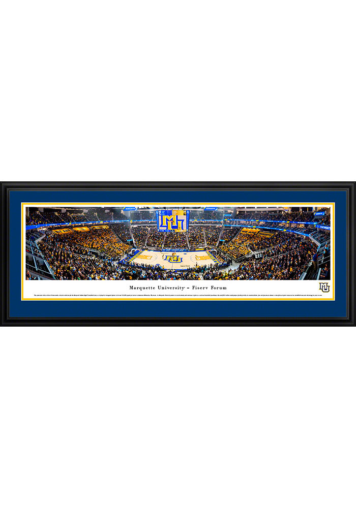 Marquette Golden Eagles Basketball 1st Game at Fiserv Forum Deluxe Framed Posters