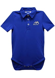 Vive La Fete UAH Chargers Baby Blue Team Short Sleeve One Piece Polo