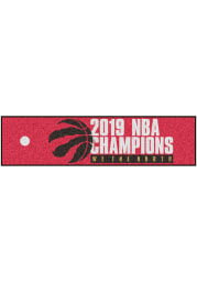 Toronto Raptors 2019 NBA Champions 18x72 Putting Green Runner Interior Rug