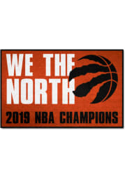 Toronto Raptors 2019 NBA Champions 19x30 Starter Interior Rug