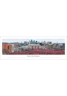 Blakeway Panoramas Kansas City Chiefs Sea of Red Celebration Unframed Poster