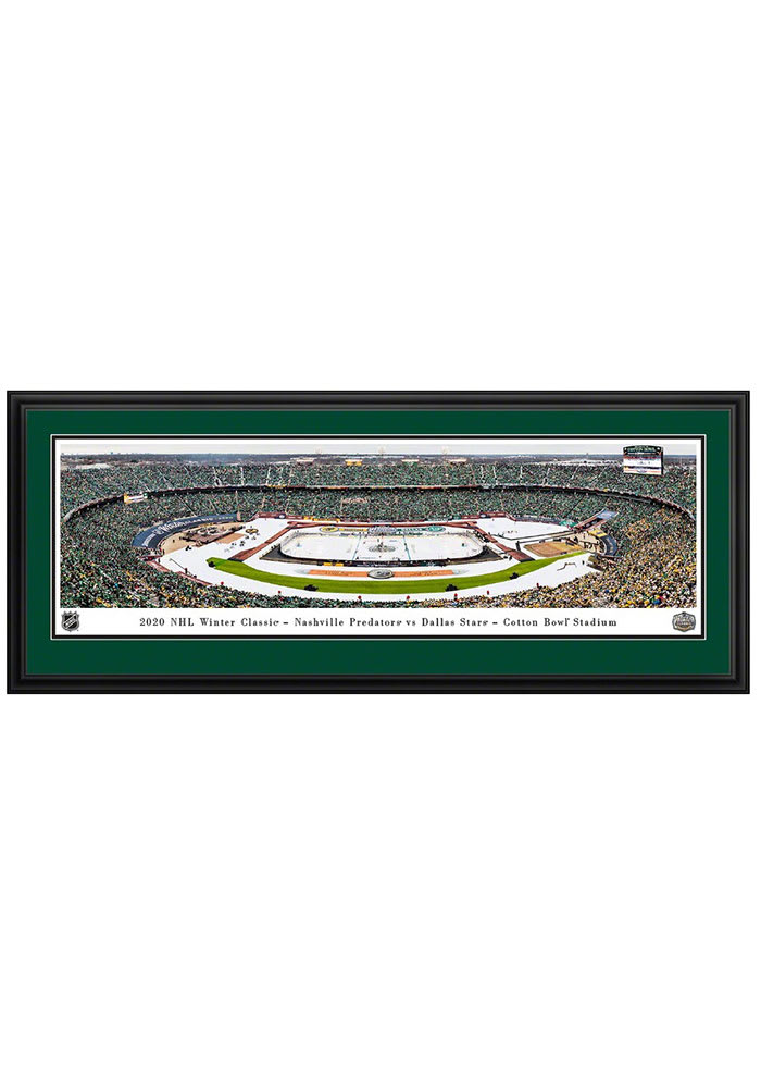 Dallas Stars Winter Classic Deluxe Panorama Framed Posters