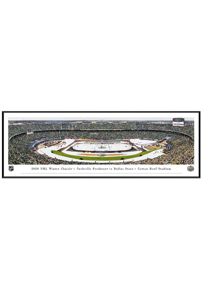 Dallas Stars Winter Classic Panorama Framed Posters