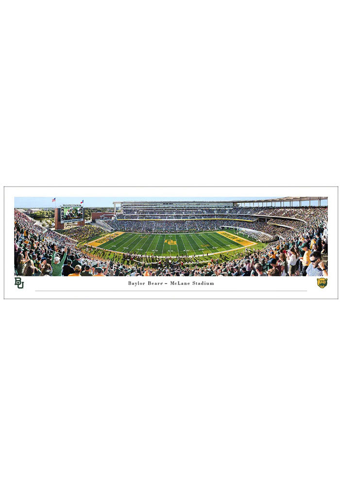 Baylor Bears McLane Stadium Panorama Unframed Poster