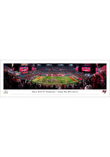 Blakeway Panoramas Tampa Bay Buccaneers Super Bowl LV Champions Tubed Unframed Poster