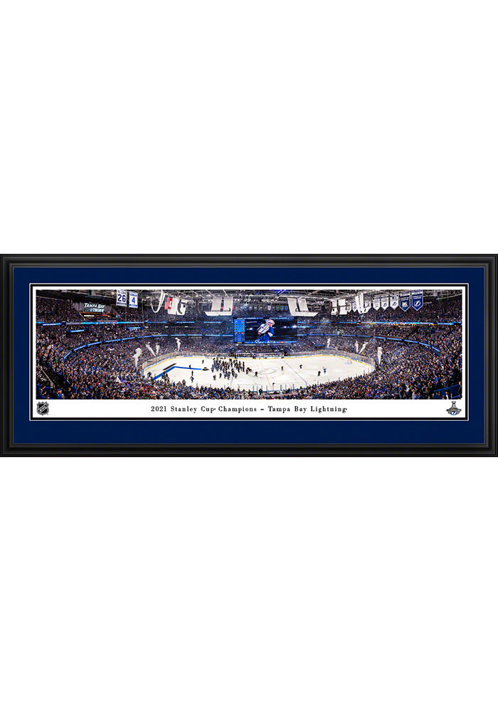 Tampa Bay Lightning 2021 Stanley Cup Champions Deluxe Framed Posters
