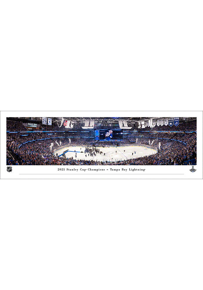 Tampa Bay Lightning 2021 Stanley Cup Champions Unframed Poster