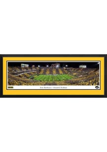 Yellow Iowa Hawkeyes Deluxe Framed Posters
