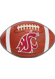 Washington State Cougars 20x32 Football Interior Rug