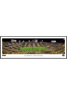 Yellow Iowa Hawkeyes Standard Framed Posters