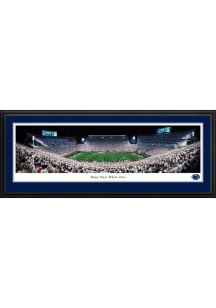 Blakeway Panoramas Penn State Nittany Lions White Out Deluxe Framed Posters