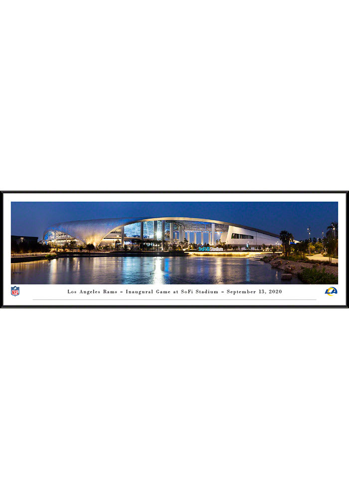 : SoFi Stadium, Home of the LA Rams - Unframed 40 x 13.5 Poster  by Blakeway Panoramas : Sports & Outdoors