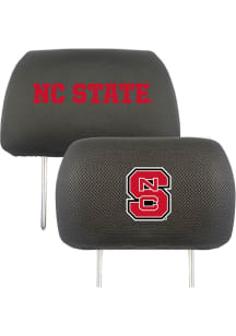 Sports Licensing Solutions NC State Wolfpack Universal Auto Head Rest Cover - Black
