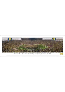 Blakeway Panoramas Michigan Wolverines Storm the Field Tubed Unframed Poster