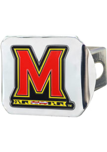 Maryland Terrapins Chrome Car Accessory Hitch Cover