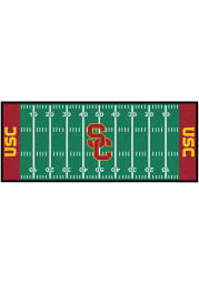 USC Trojans 30x72 Football Field Runner Interior Rug