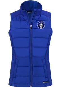 Cutter and Buck Montreal Impact Womens Blue Evoke Vest