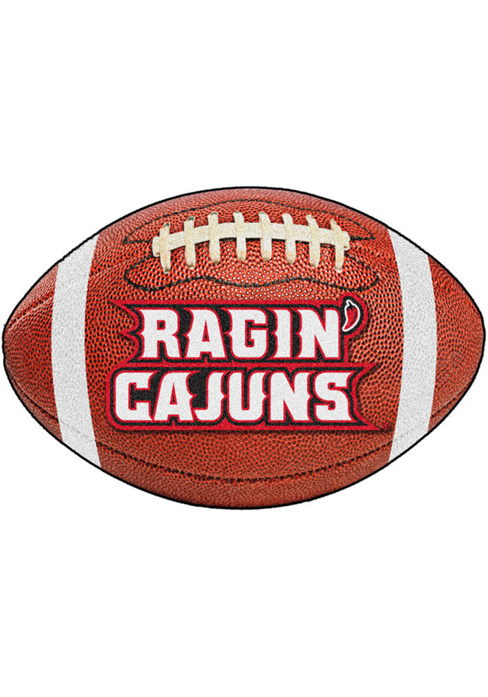 UL Lafayette Ragin' Cajuns 20x32 Football Interior Rug