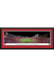 Blakeway Panoramas Wisconsin Badgers Camp Randall End Zone Deluxe Panorama Framed Posters