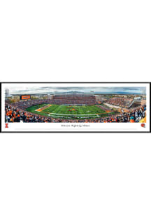 Blakeway Panoramas Illinois Fighting Illini Football Panorama Standard Framed Posters