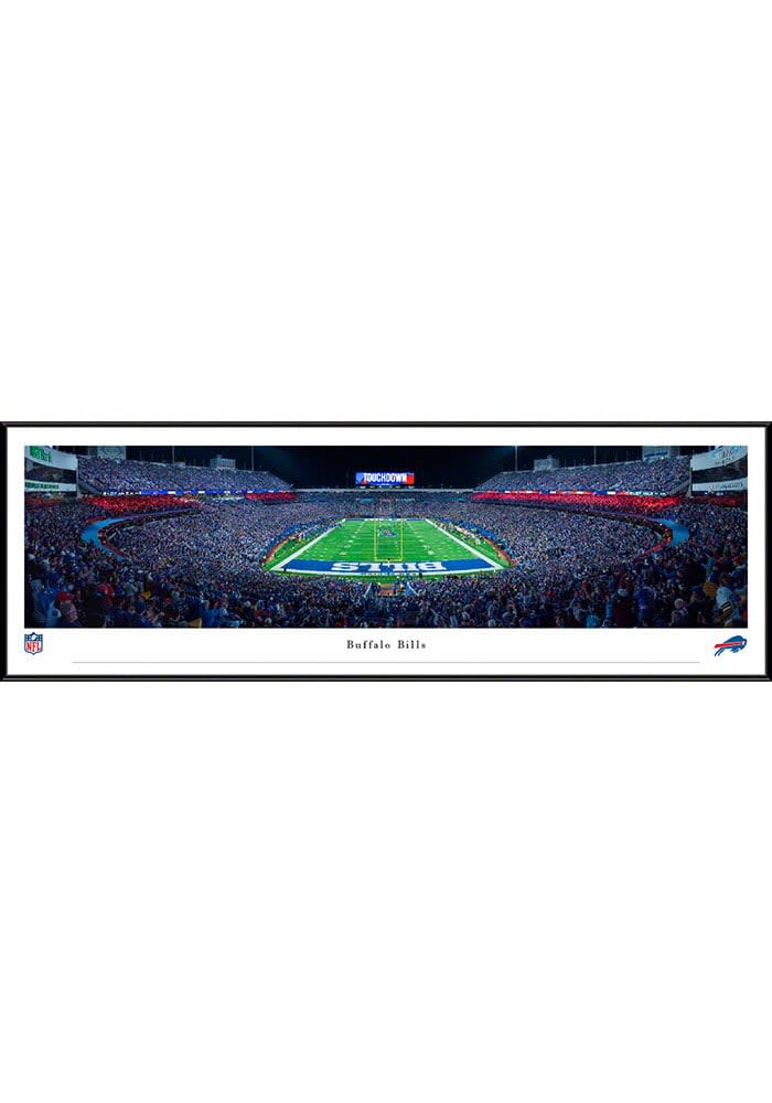 Buffalo Bills End Zone at Highmark Stadium Panoramic Poster