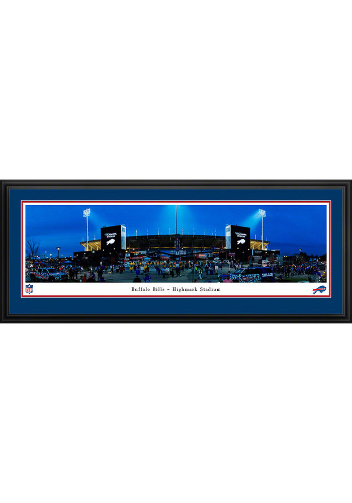 Buffalo Bills End Zone at Highmark Stadium Panoramic Poster