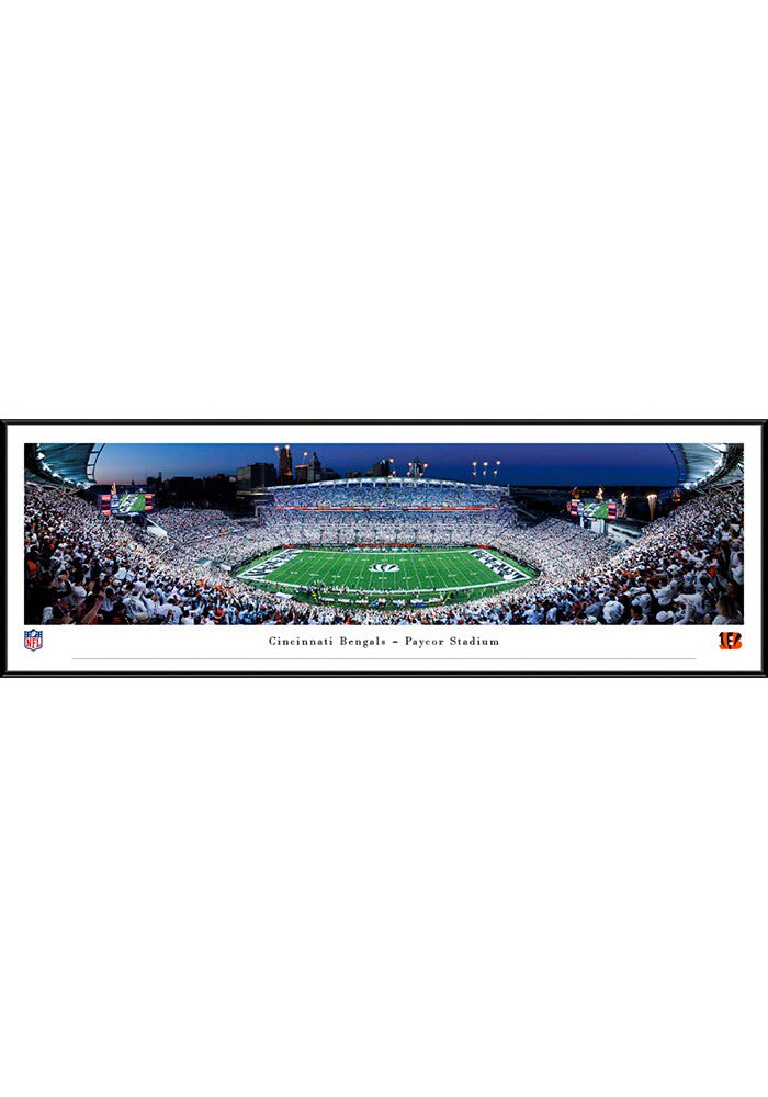 BlakewayPanoramas Cincinnati Bengals - Paycor Stadium Framed