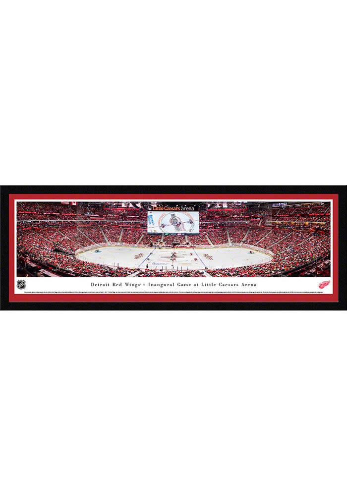 : Detroit Lions - 42x15.5-inch Single Mat, Select Framed Picture  by Blakeway Panoramas : Sports & Outdoors