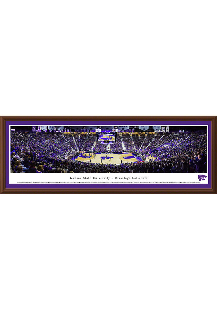 Blakeway Panoramas K-State Wildcats Basketball Select Framed Posters