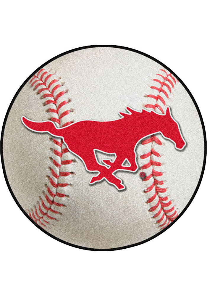 SMU Mustangs Baseball Interior Rug