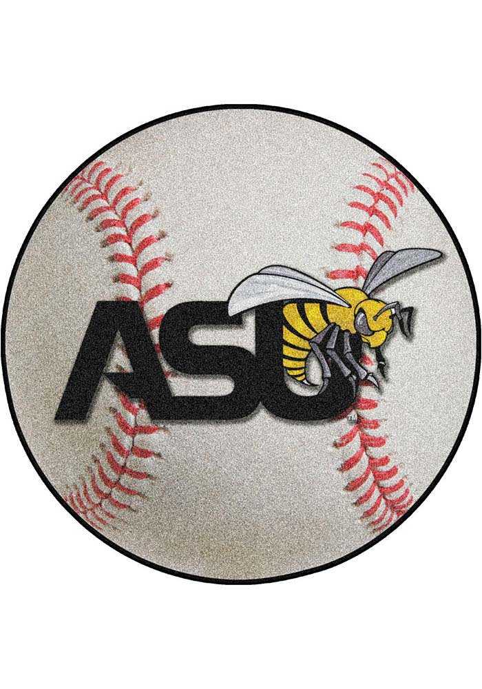 Alabama State Hornets Baseball Interior Rug