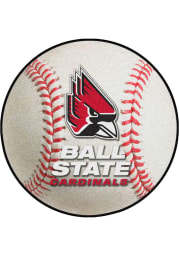 Ball State Cardinals Baseball Interior Rug