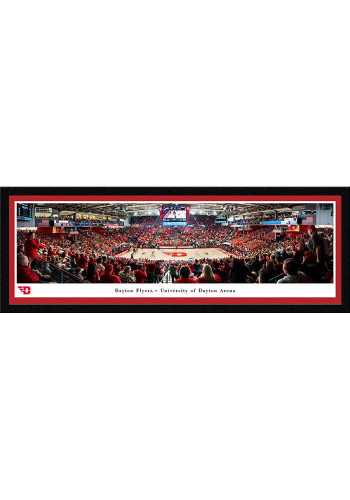 Blakeway Panoramas Dayton Flyers Basketball Select Framed Posters