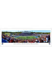 Blakeway Panoramas Kansas Jayhawks Football tubed Unframed Poster