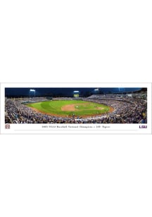 Blakeway Panoramas LSU Tigers 2023 College World Series Champions Unframed Poster