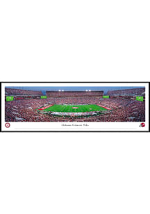 Blakeway Panoramas Alabama Crimson Tide Football Night Game Standard Framed Posters