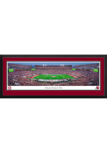 Blakeway Panoramas Alabama Crimson Tide Football Night Game Deluxe Framed Posters