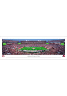 Blakeway Panoramas Alabama Crimson Tide Football Night Game Tubed Unframed Poster