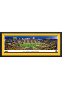 Blakeway Panoramas Iowa Hawkeyes Football Run Out Deluxe Framed Posters