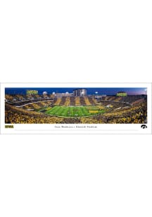 Blakeway Panoramas Iowa Hawkeyes Football Run Out Tubed Unframed Poster