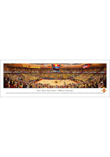 Blakeway Panoramas Iowa State Cyclones Basketball Tubed Unframed Poster